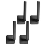 4pcs Adhesive Wall-Mounted Hooks – Wall-Mounted Hat Rack and Organizer for Door or Closet Storage