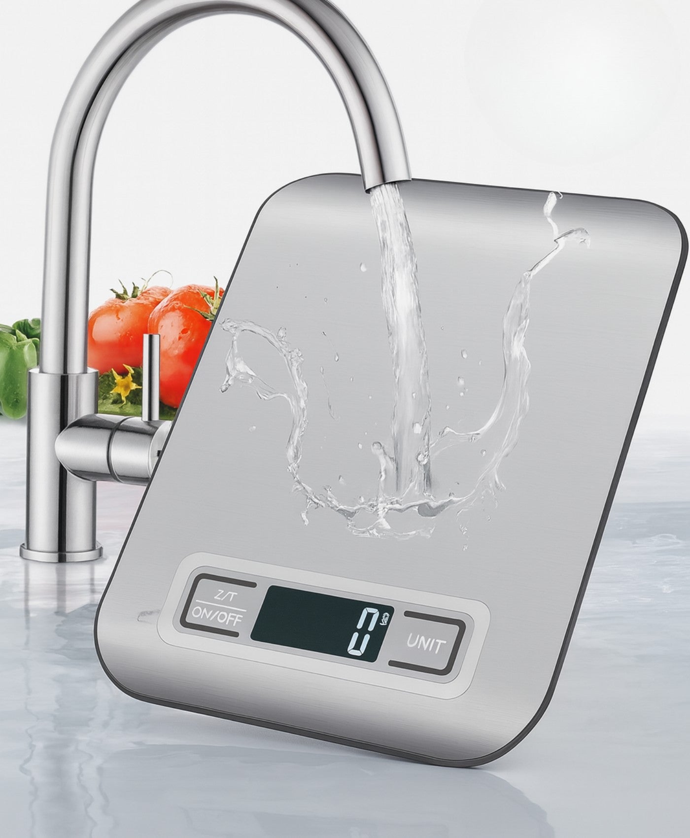 WeighMaster Pro™ Digital Kitchen Scale – 5kg/10kg Stainless Steel LED Display