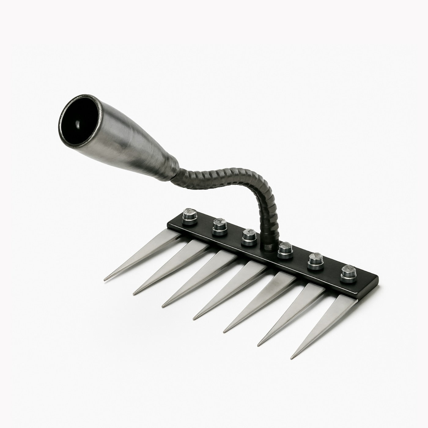 Carbon Steel Garden Hand Rake 5–8 Teeth – Heavy Duty Weeding & Soil Loosening Tool for Farm and Garden