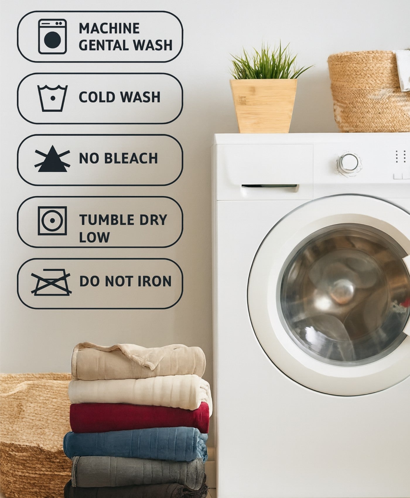 CozyHeat Electric Heated Blanket | Flannel Double Layer Throw
