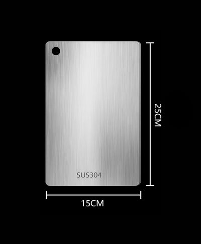 SteelPro 316 Double-Sided Stainless Steel Cutting & Dough Board