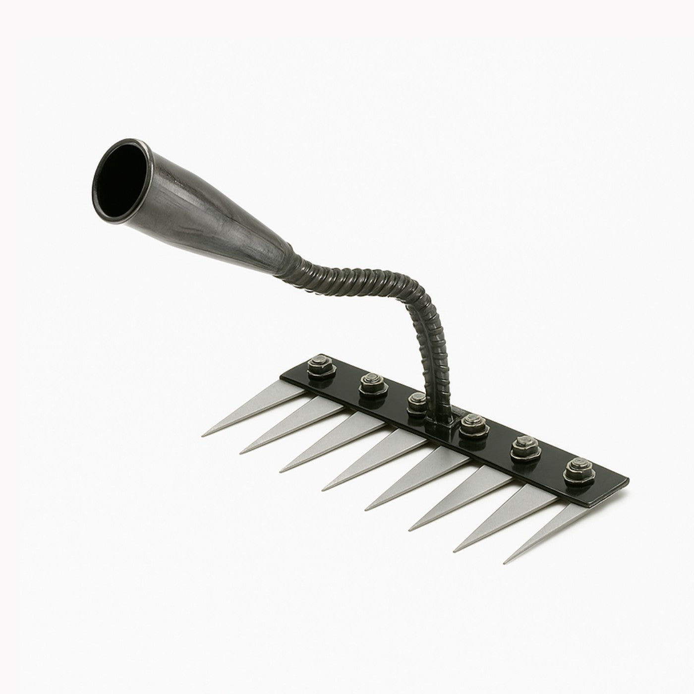 Carbon Steel Garden Hand Rake 5–8 Teeth – Heavy Duty Weeding & Soil Loosening Tool for Farm and Garden