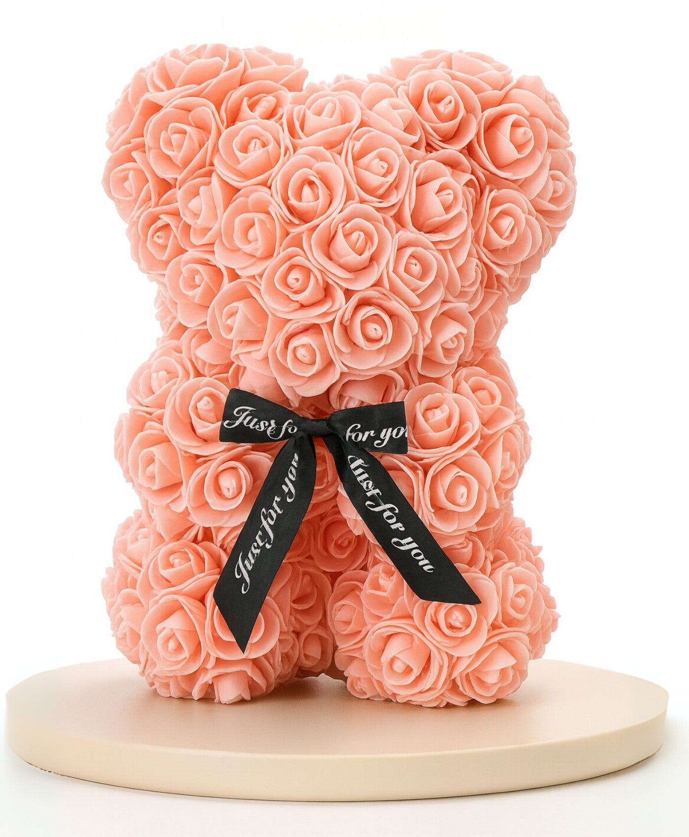 RoseCuddle Eternal Flower Teddy Bear – Luxury Artificial Rose Gift