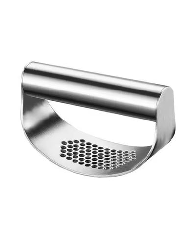 ChefMince Stainless Steel Garlic Press & Ginger Crusher – Manual Rocker Kitchen Gadget