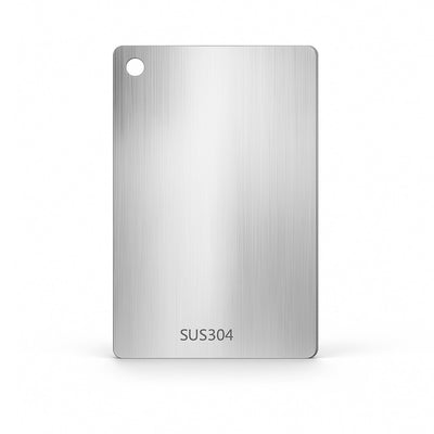 316 Double-Sided Stainless Steel Cutting & Dough Board