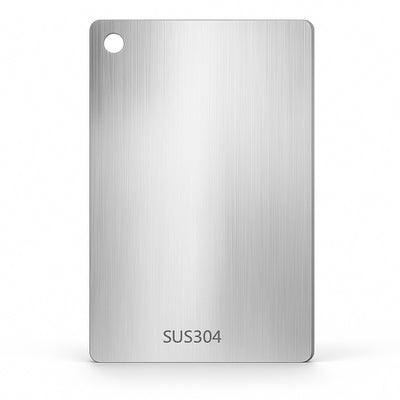 316 Double-Sided Stainless Steel Cutting & Dough Board