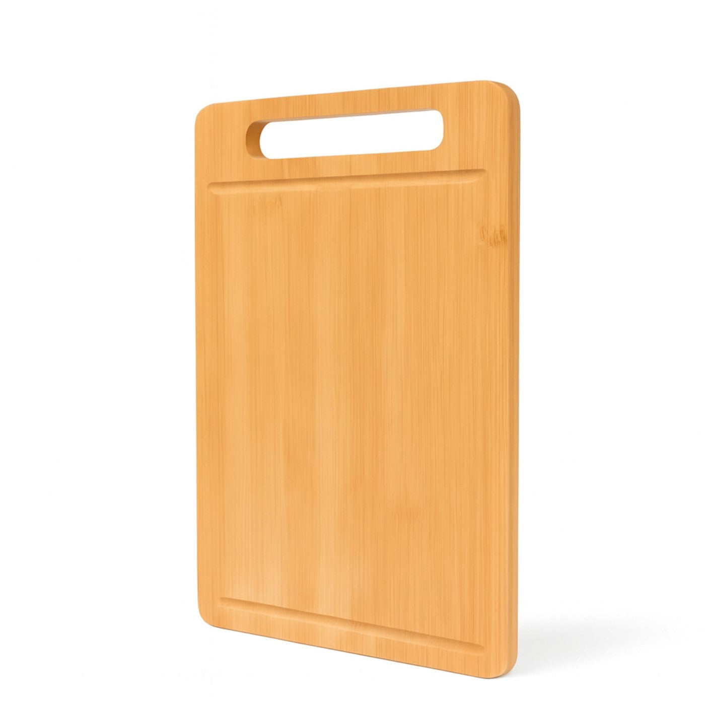 Natural Bamboo Cutting Board – Double-Sided Kitchen Chopping & Serving Board for Vegetables, Fruits & Meat