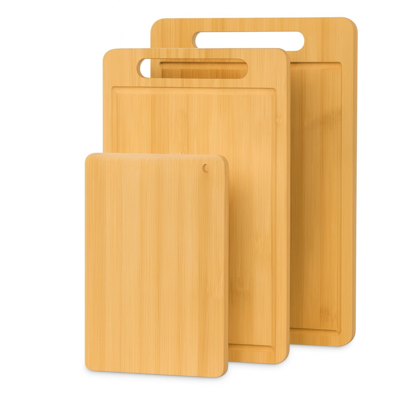 Natural Bamboo Cutting Board – Double-Sided Kitchen Chopping & Serving Board for Vegetables, Fruits & Meat
