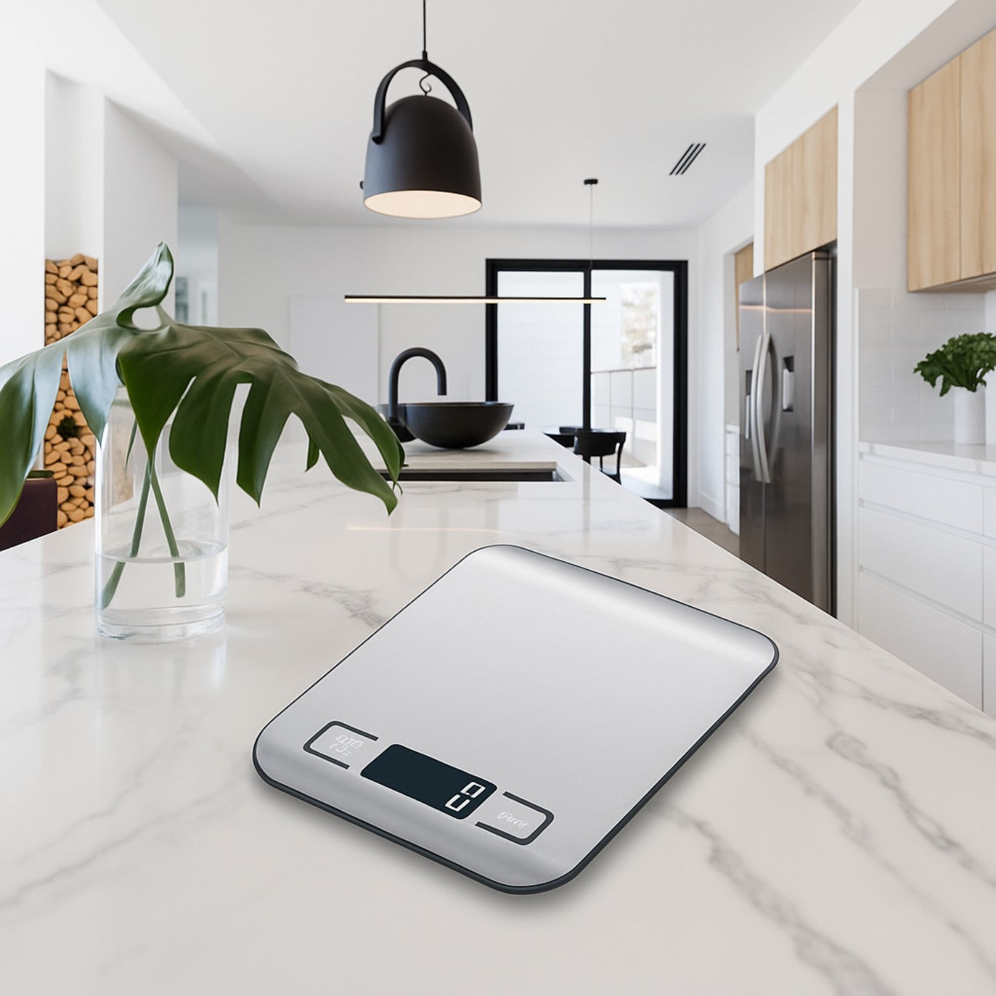Digital Kitchen Scale – 5kg/10kg Stainless Steel LED Display