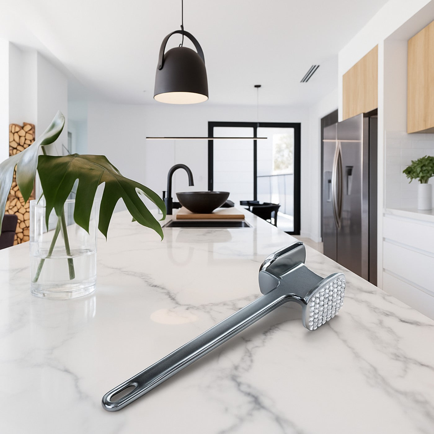 Zinc Alloy Meat Hammer – Heavy-Duty Tenderizer for Steak, Chicken & Pork