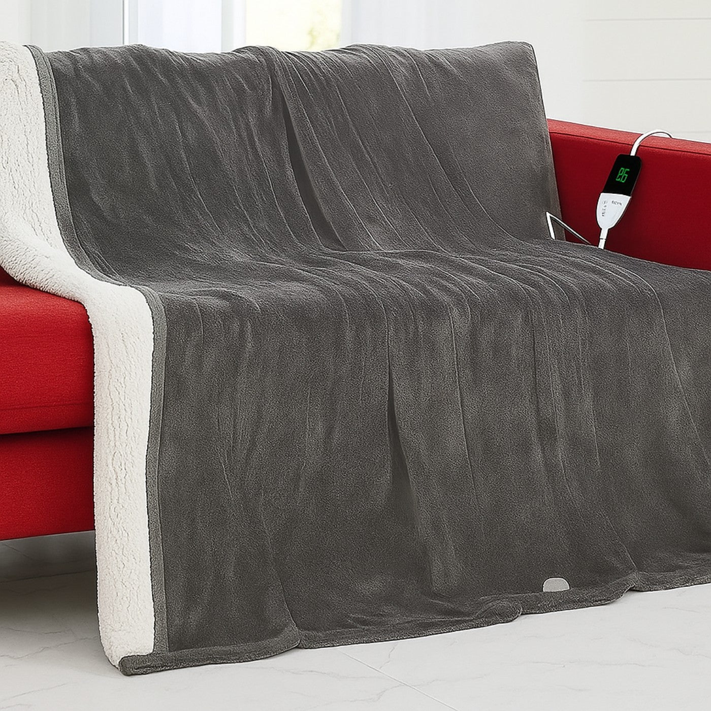 Electric Heated Blanket | Flannel Double Layer Throw