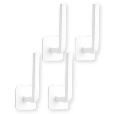 4pcs Adhesive Wall-Mounted Hooks – Wall-Mounted Hat Rack and Organizer for Door or Closet Storage