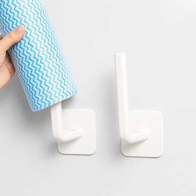 4pcs Adhesive Wall-Mounted Hooks – Wall-Mounted Hat Rack and Organizer for Door or Closet Storage